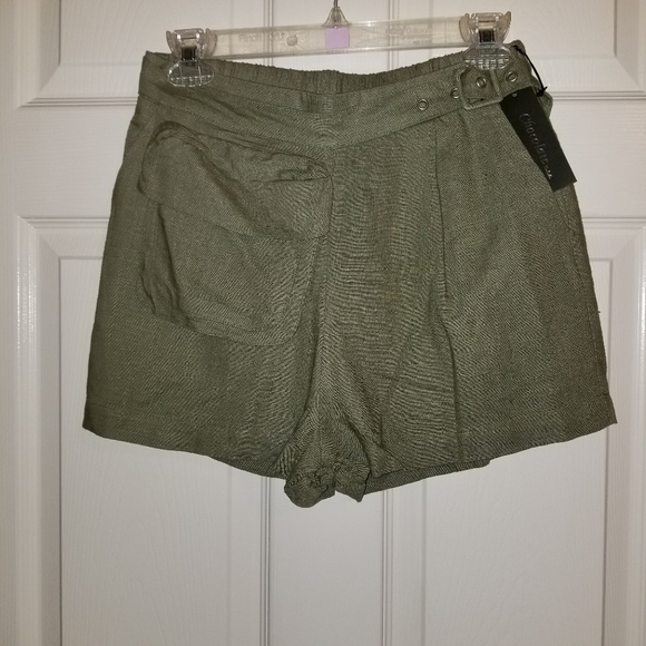 Chocolate Usa Green Shorts Fanny Pak Attached - Picture 4 of 8